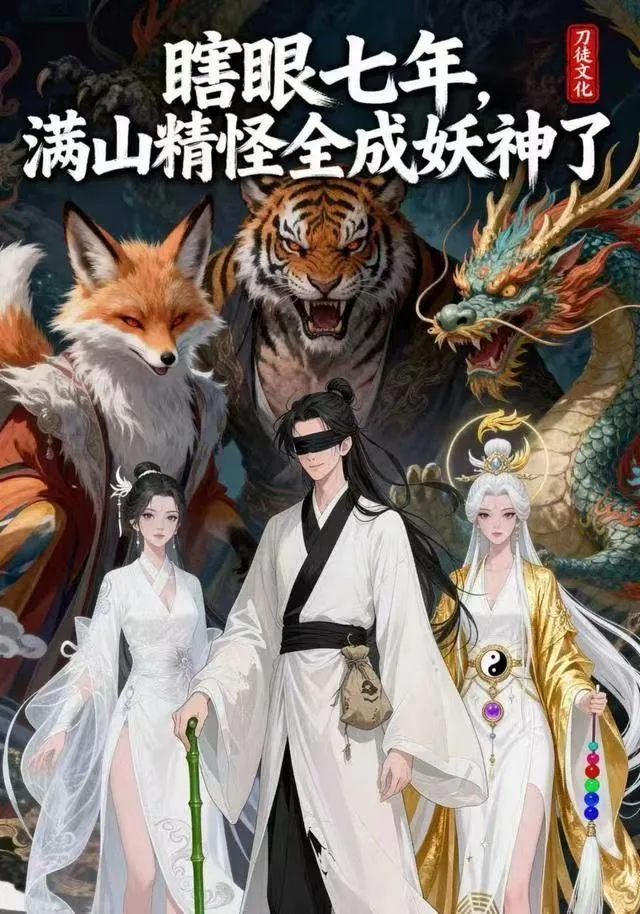 瞎眼七年,满山精怪全成妖神了!漫画