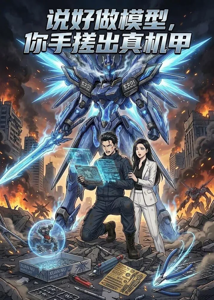说好做模型，你手搓出真机甲