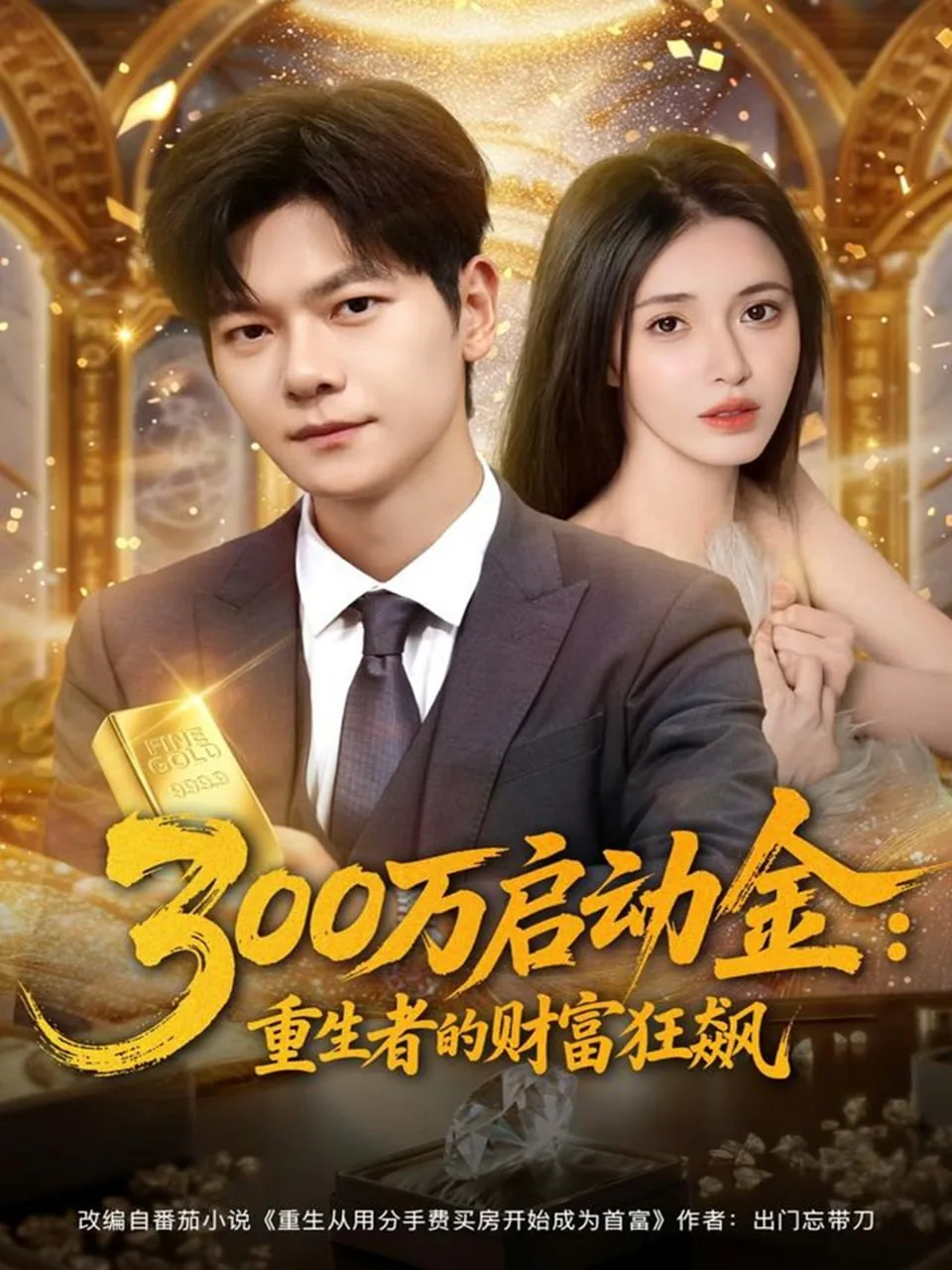 300万启动金重生者的财富狂飙短剧里林悦的演员叫什么