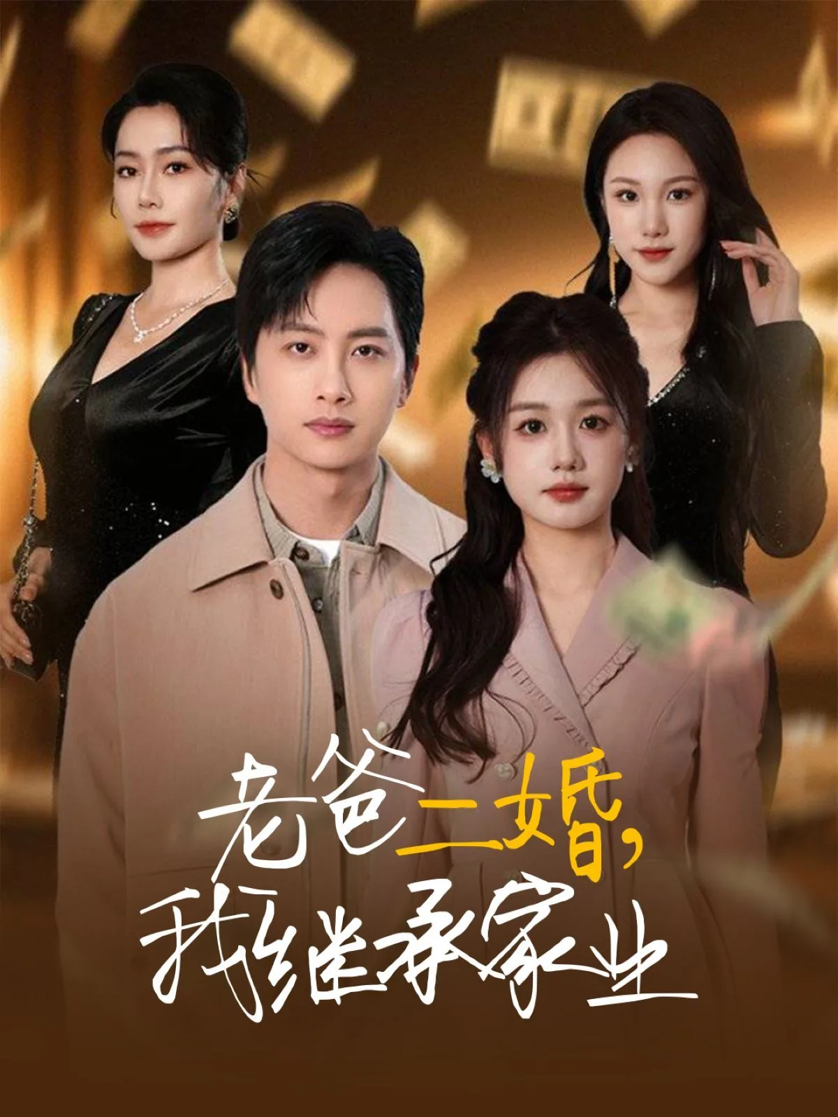 老爸二婚我继承家业的小说
