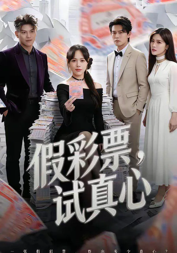 假彩票图片
