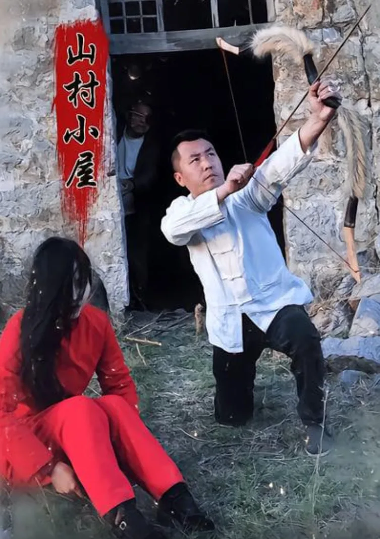 山村小屋早安图片大全