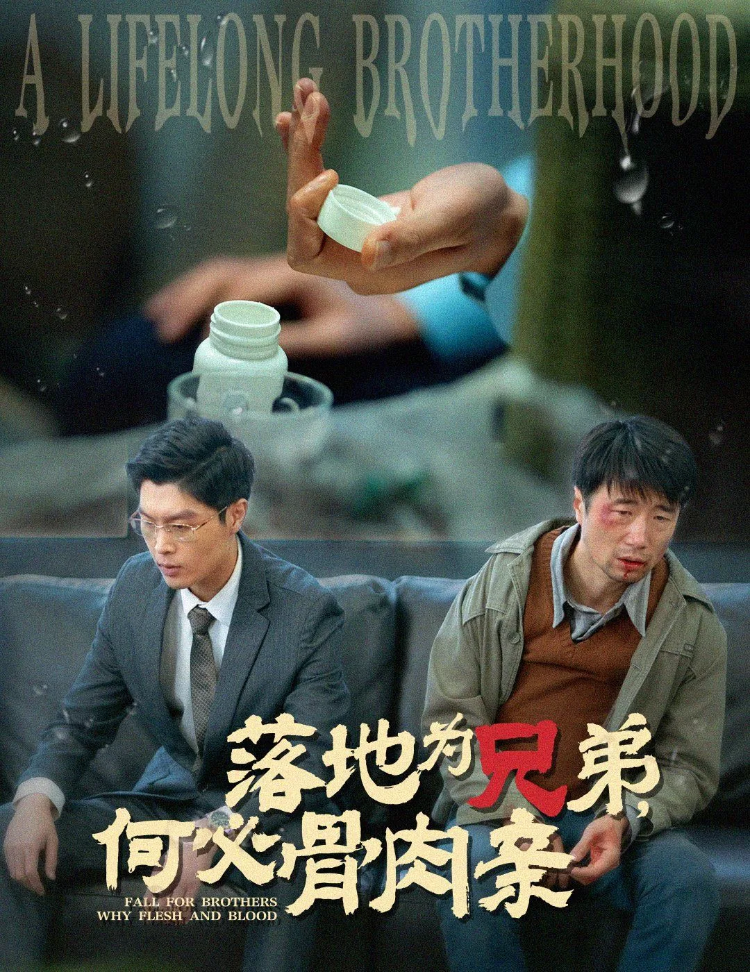 落地为兄弟何必骨肉亲这句话什么意思