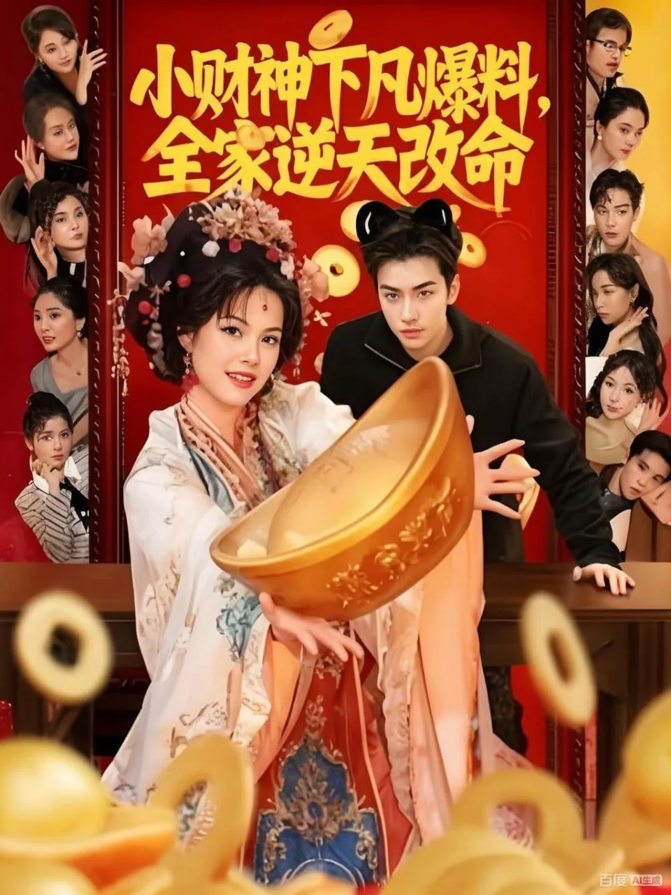 小财神下凡爆料,全家逆天改命演员是谁