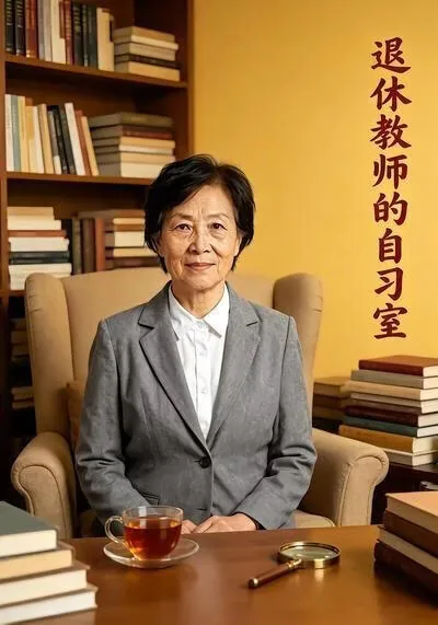 退休教师的自习室