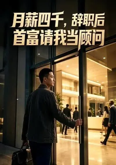 月薪四千,辞职后首富请我当顾问怎么办