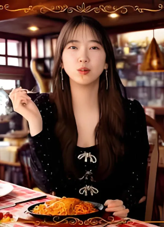 女明星美食