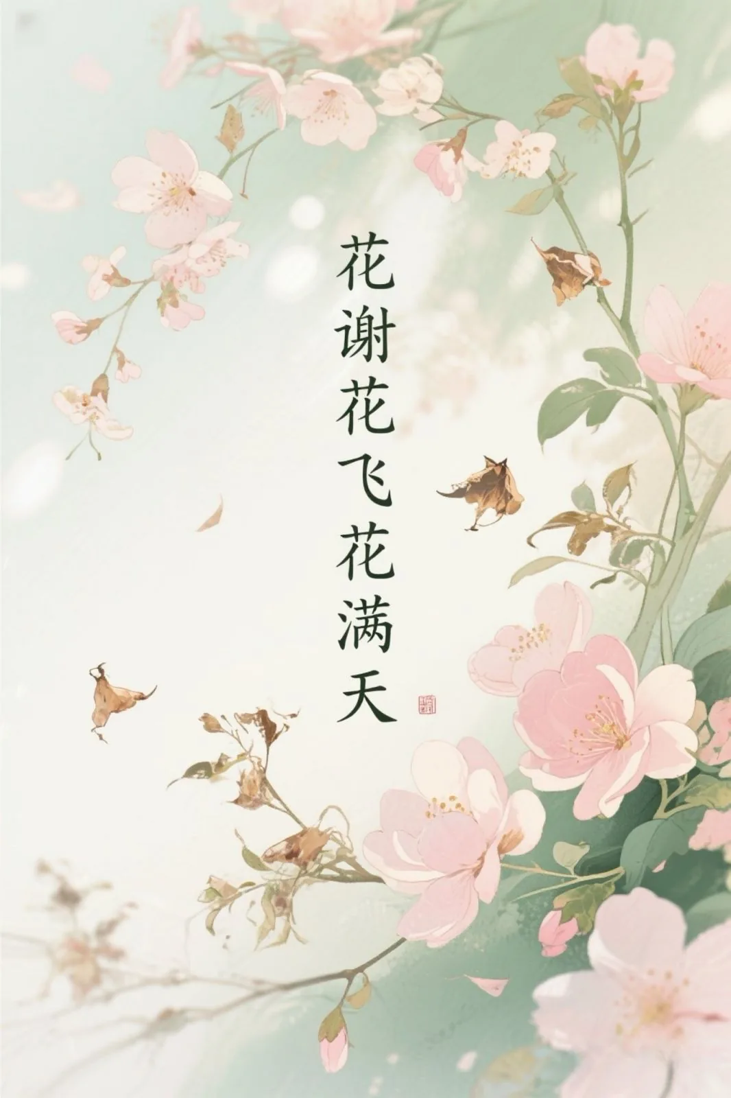 花谢花飞花满天是你忽隐又忽现