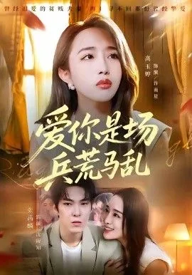 爱你是场兵荒马乱宣传海报